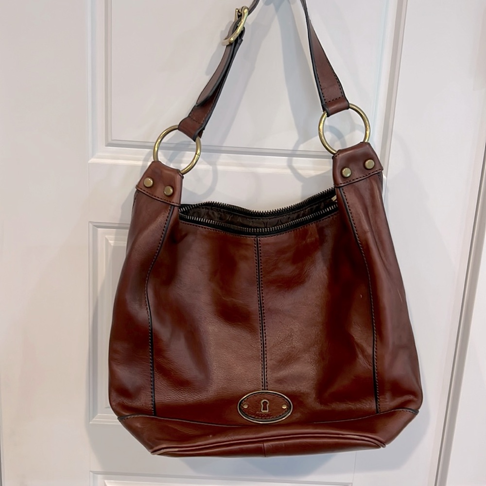 Fossil bag with small scuffs